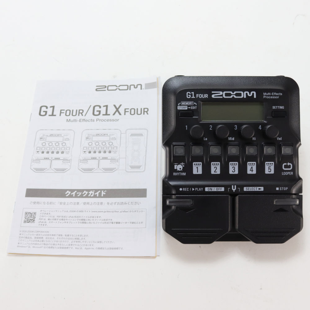 ZOOM 【中古】 ズーム ZOOM G1 FOUR ギターマルチエフェクター（中古