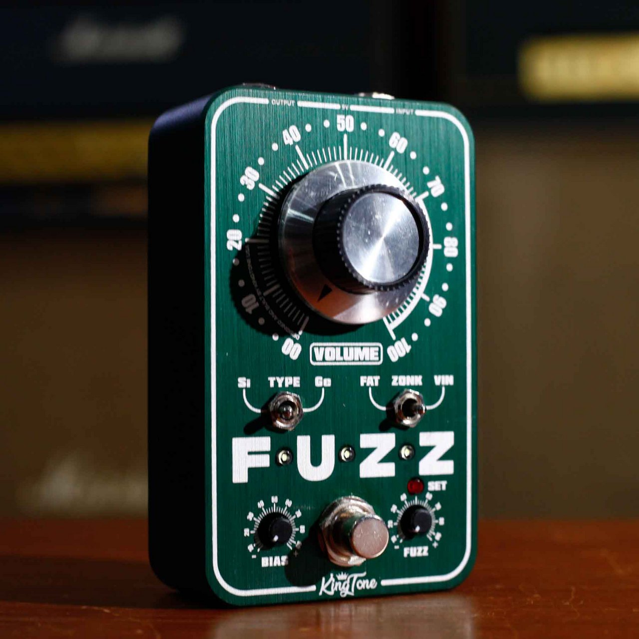 KING TONE GUITAR mini FUZZ V2 Limited Edition Green 【USED