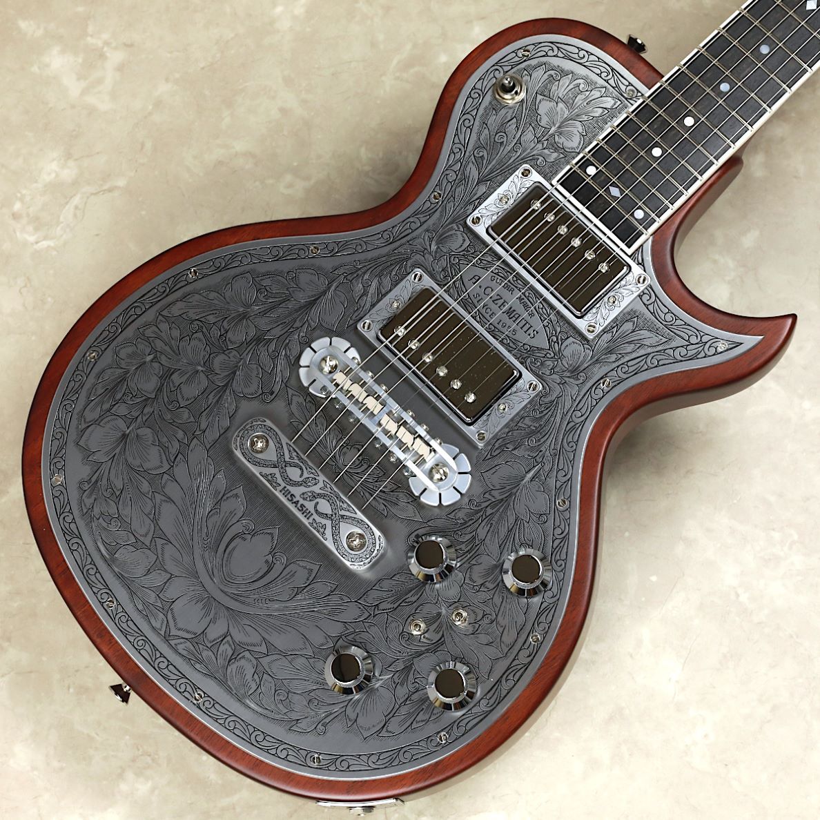 Zemaitis THE PORTRAIT Metal Front HISASHI Signature Model