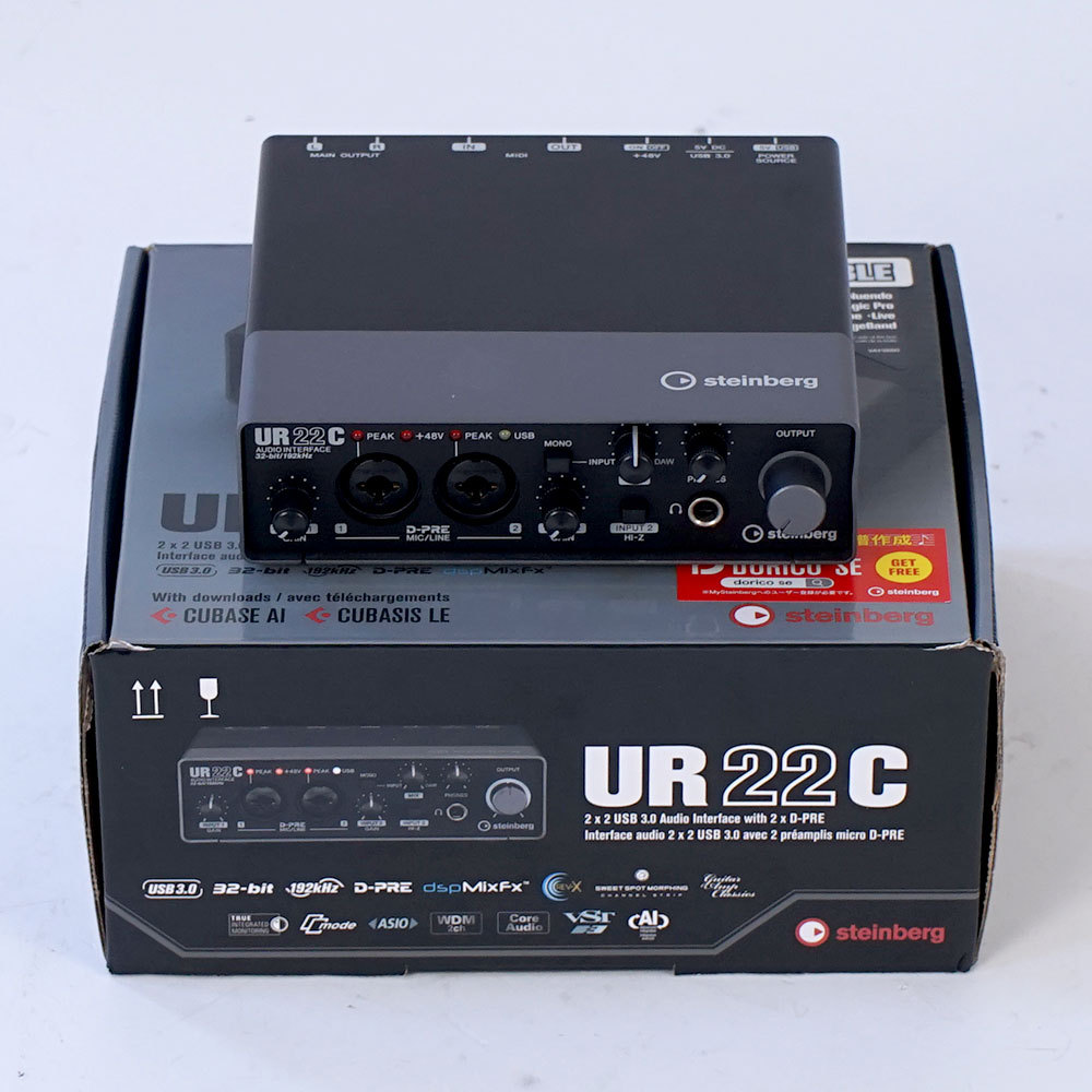 【中古】Steinberg UR22C オーディオインターフェイス 中古】steinberg / UR22C オーディオインターフェイス 【横浜店