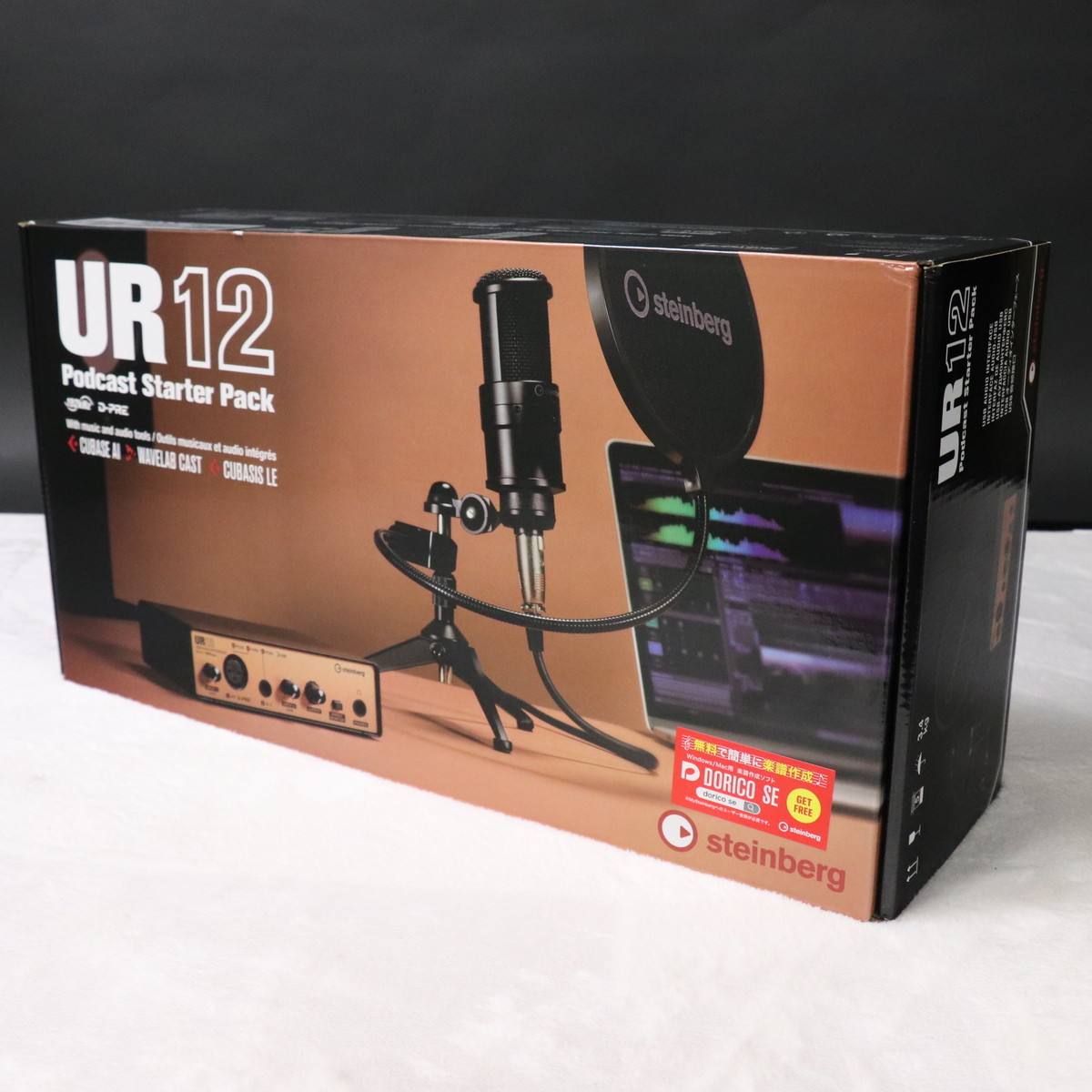 steinberg UR12 Podcast Starter Pack 未使用品 Steinberg UR12 podcast starter pack 【梅田店】（中古）【楽器