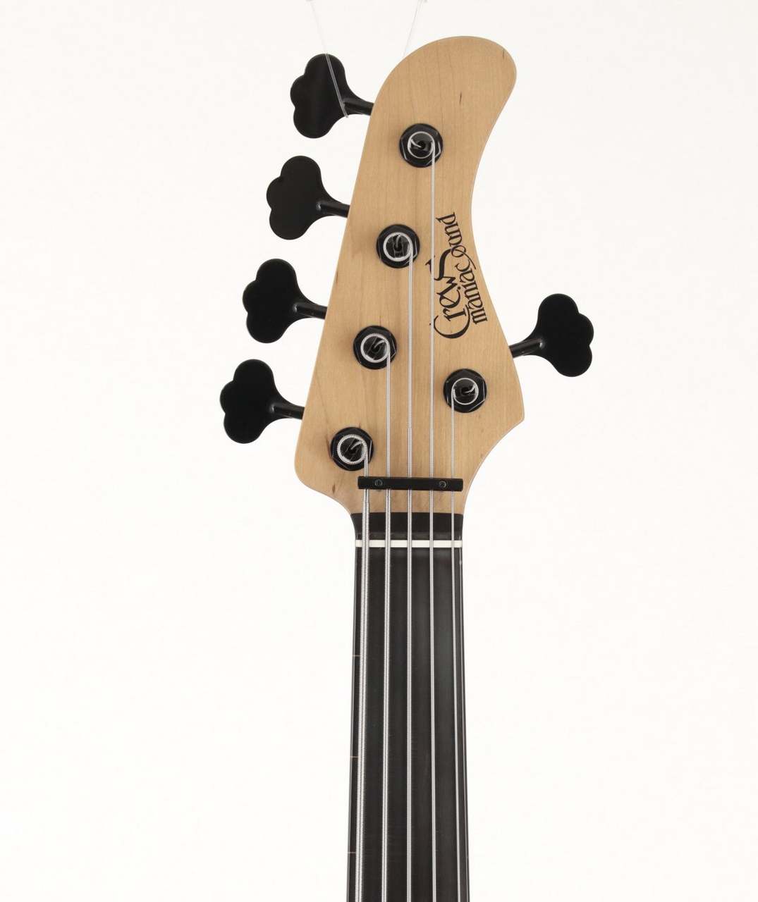 MMタイプ カスタム5弦ベース アクティブ 24フレット パーツ取り歓迎 Crews Maniac Sound Jackson 5 CUSTOM Spalted Maple Top 【福岡店