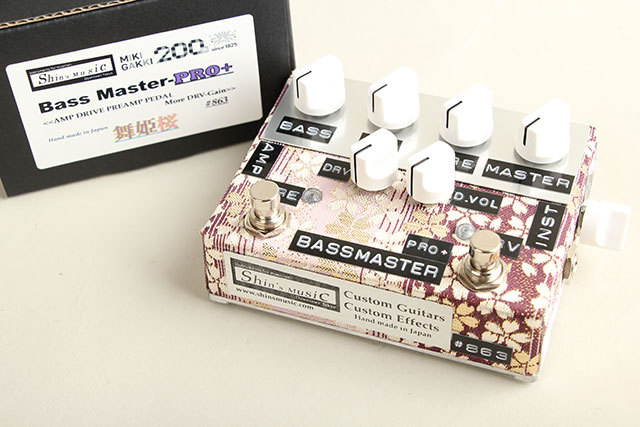 Shin's Music BASS MASTER PREAMP【ベース プリアンプ 】 送料