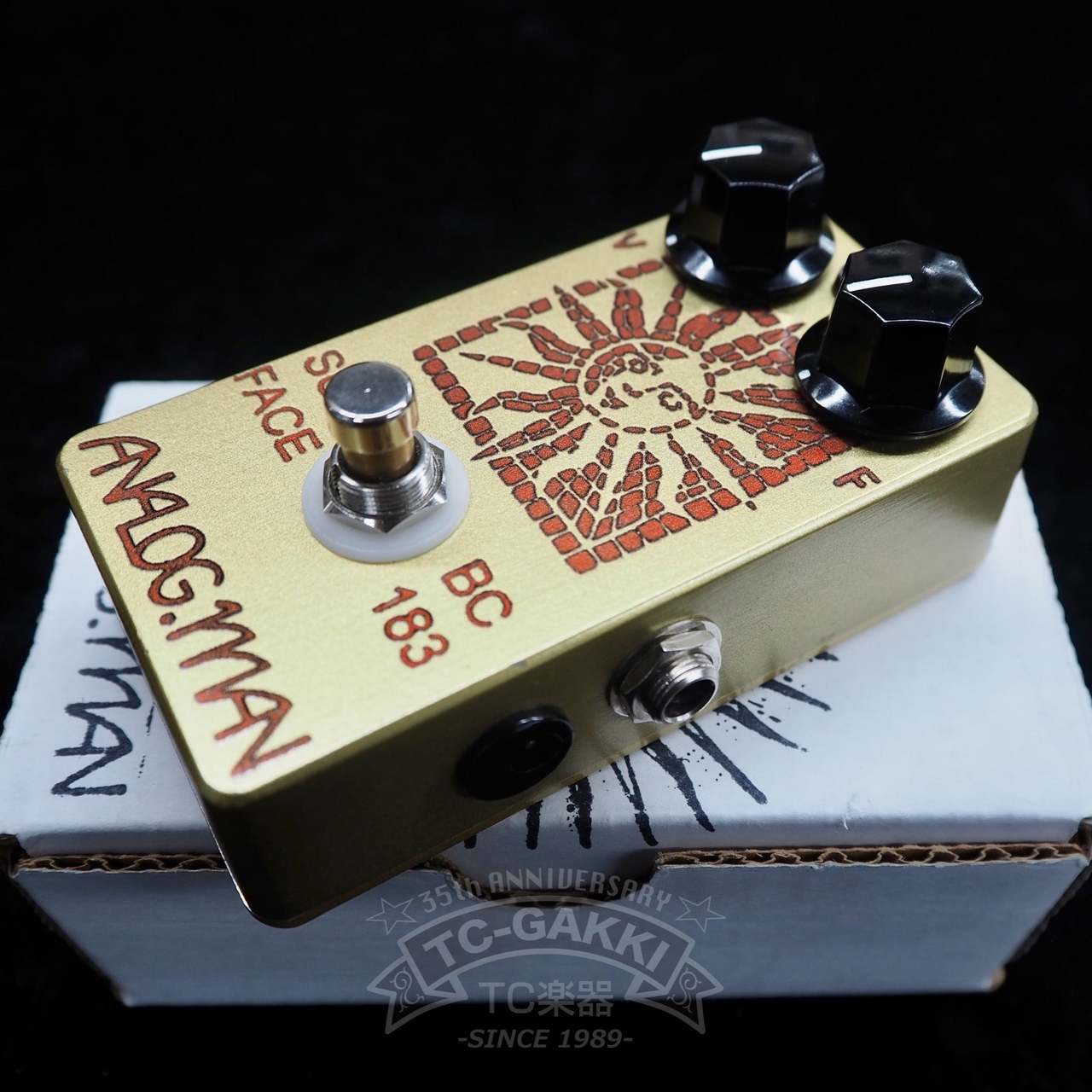 Analog Man Sun Face Fuzzface fuzz pedal