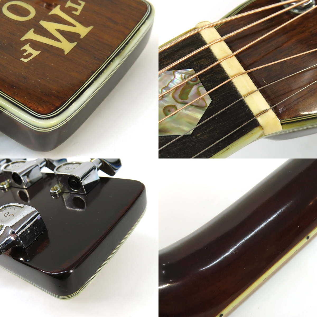 美品　モーリスWS40E 70〜80年代ビンテージギター　バック3P 美品 モーリスWS40E 70〜80年代ビンテージギター バック3P