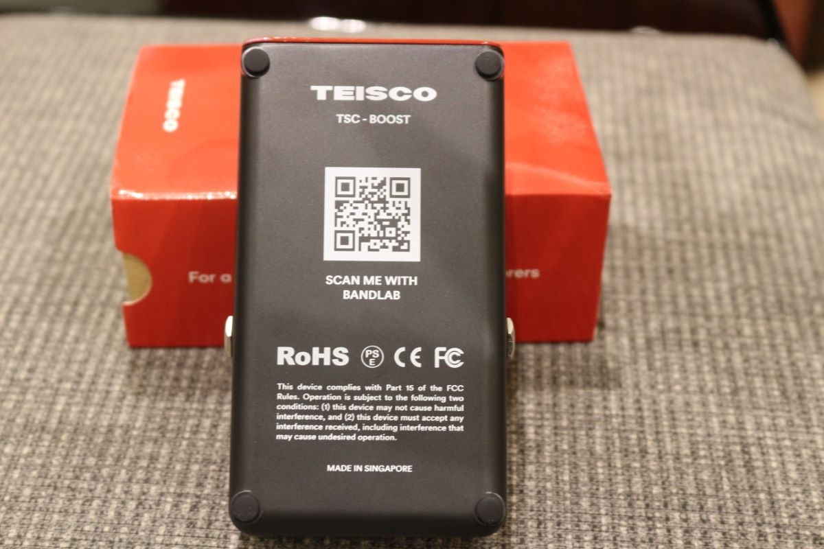 Teisco BOOST コンパクトエフェクター ブースター（新品/送料無料