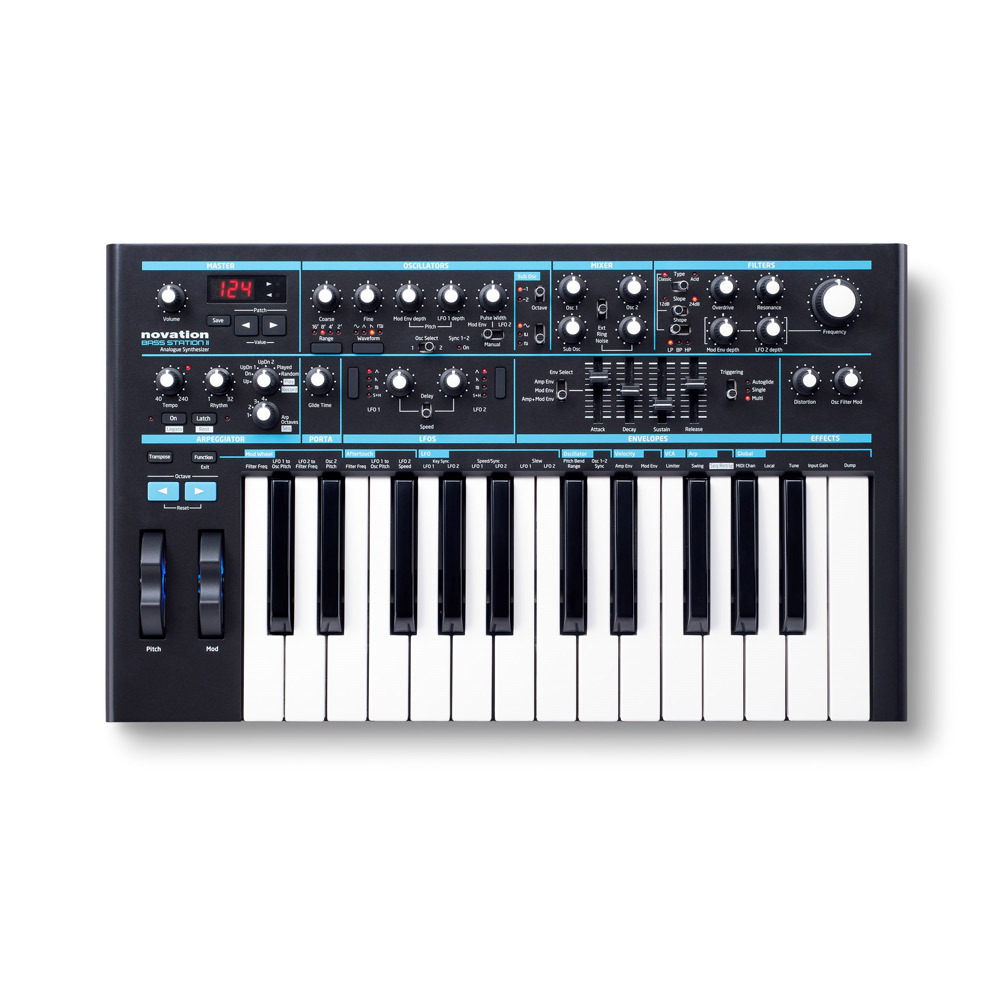 Novation BassStation II アナログシンセサイザー（新品/送料無料