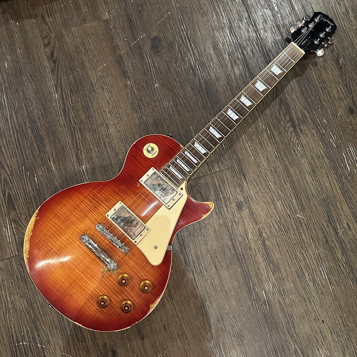 ギター Guitar Electric Epiphone Les Paul Model Epiphone Les Paul Model Electric Guitar（中古/送料無料）【楽器検索