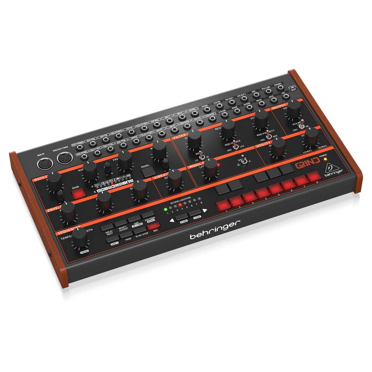 Behringer GRIND ハイブリッドセミモジュラーシンセサイザー BEHRINGER GRIND ハイブリッドセミモジュラーシンセサイザー