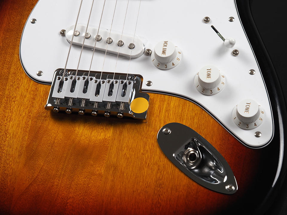 Fender Standard Stratocaster Laurel Fingerboard White Pickguard ~3