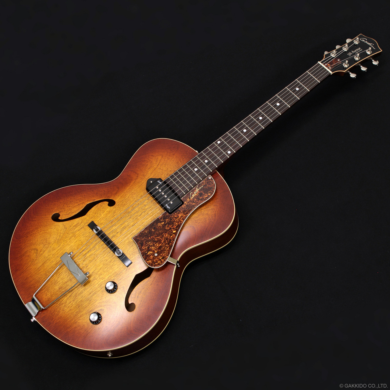 Godin 5th Avenue Kingpin P90 [Cognacburst]（中古/送料無料