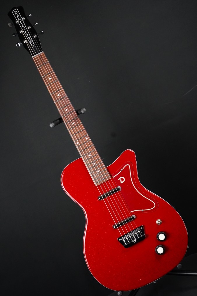 Danelectro 56 SINGLE CUTAWAY METALFLAKE RED（新品）［デジマート