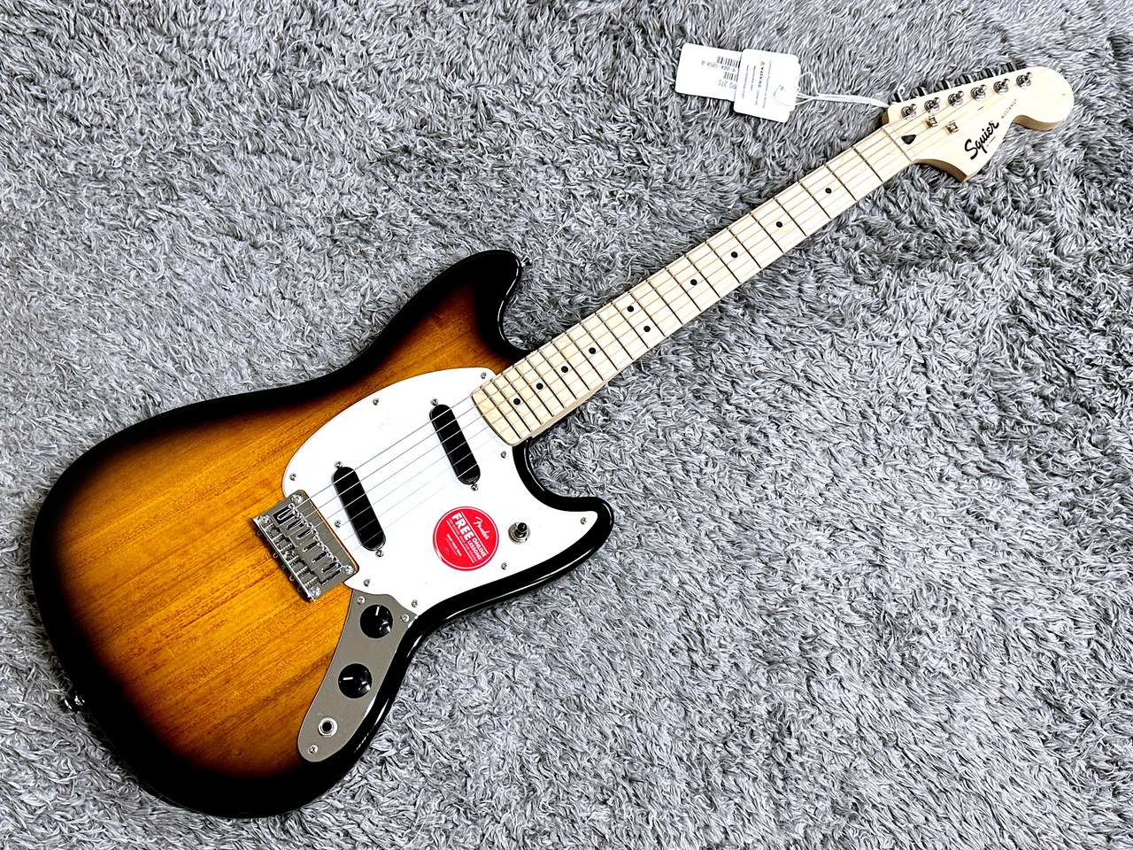 Squier by Fender Sonic Mustang 2-Color Sunburst / Maple 【2023年 