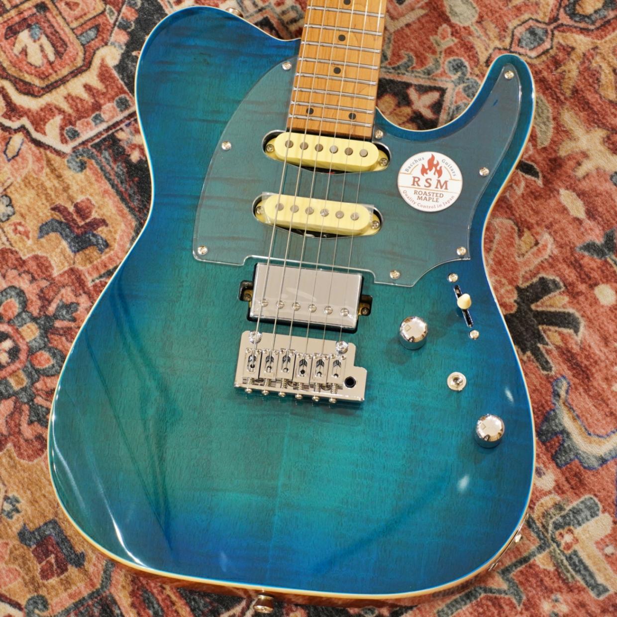 【送料込み】Bacchus TAC24AD-FMH RSM/M BLU-B Bacchus TAC24AD-FMH RSM/M BLU-B (Blue Burst)【特価】（新品特価