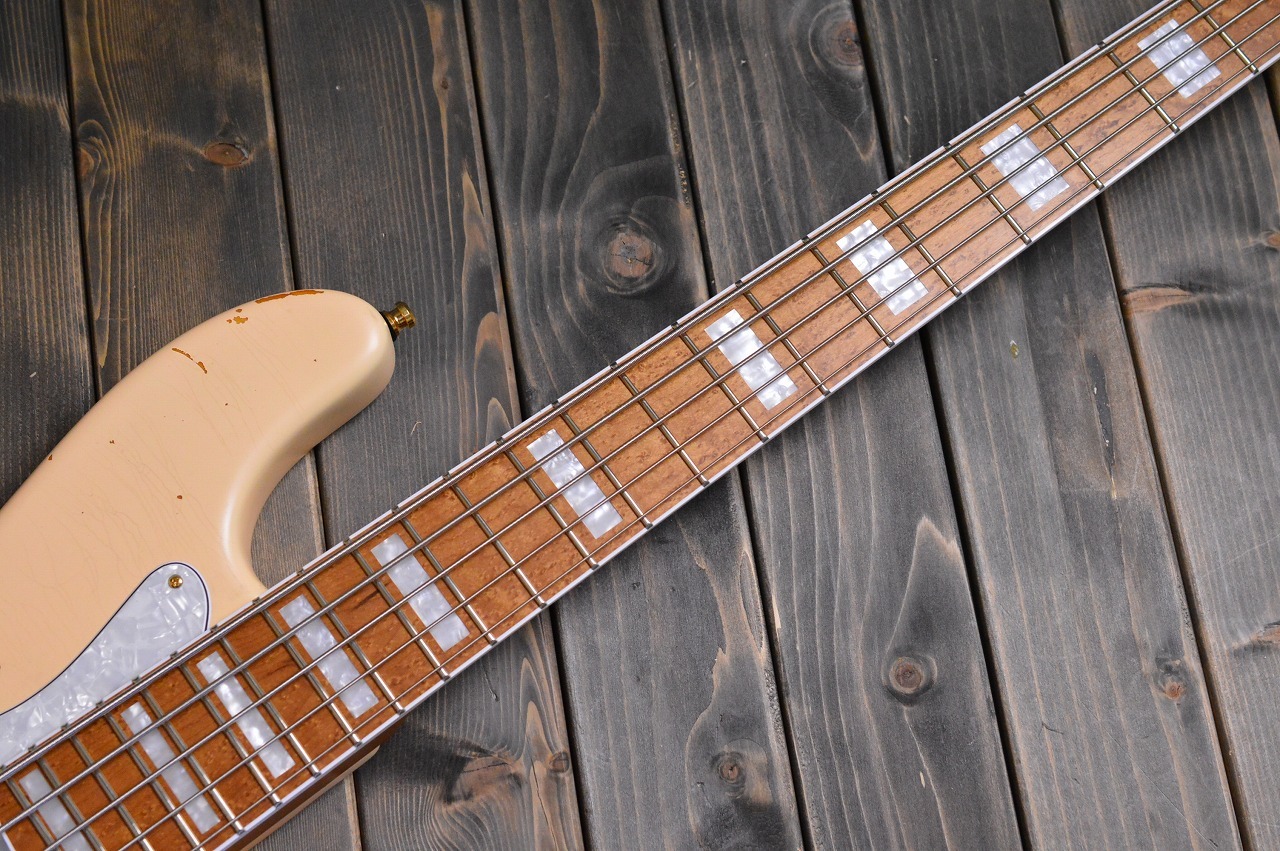 Mayones / Jabba HF5 エレキベース　5弦ベース Mayones Jabba HF Aged 5 Hadrien Feraud Signature Monolith Aged