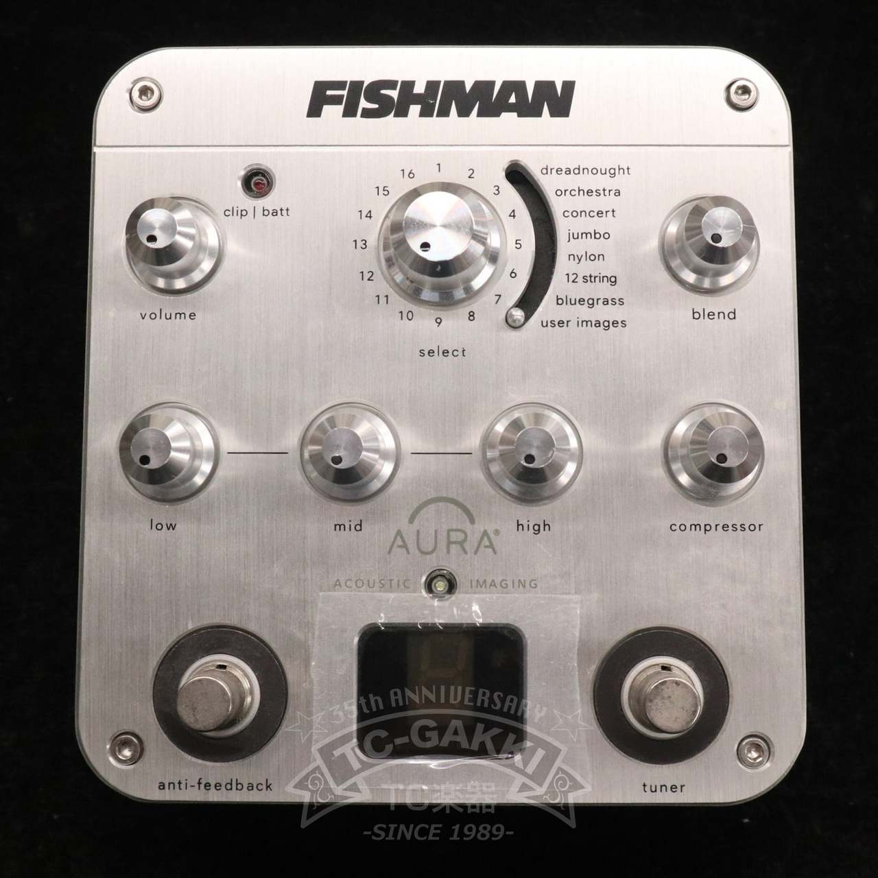 FISHMAN AURA SPECTRUM Acoustic Imaging + D.I.（中古）【楽器検索