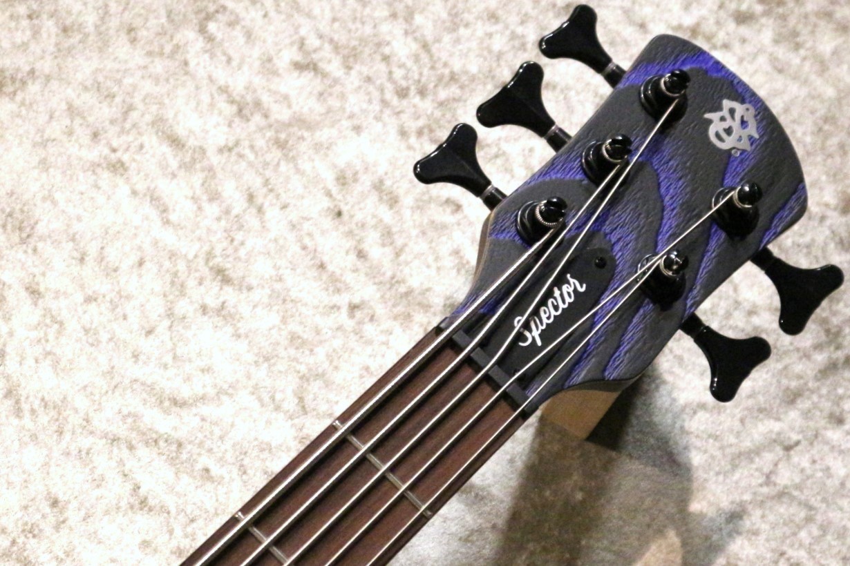 Spector Japan Exclusive NS PULSE5 Satin EX-LTD -Black w/Blue Fill