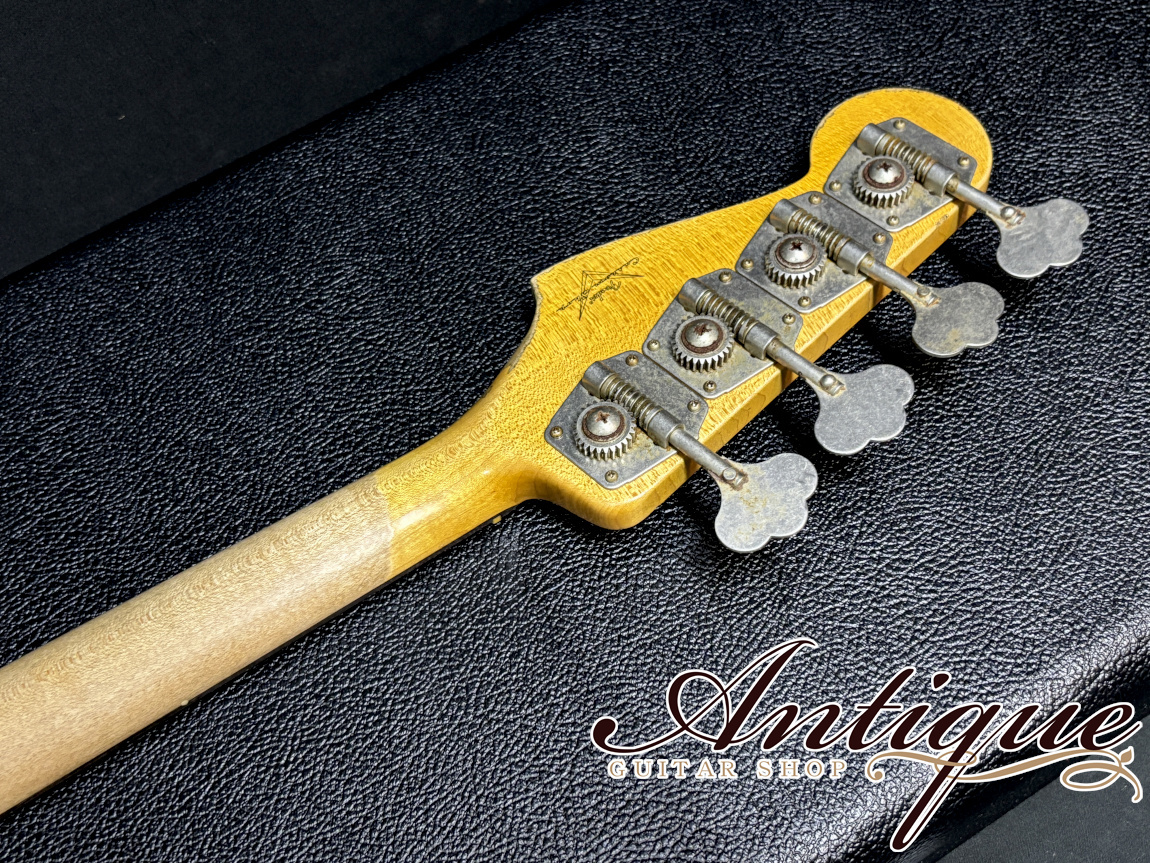 Fender Custom Shop 1960 Jazz Bass 2020 Olympic White Heavy Relic