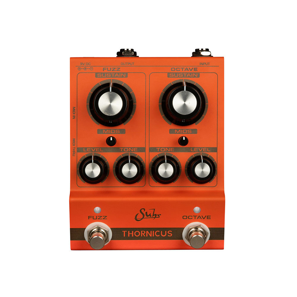 orange オクターブ・ファズ エフェクター 中古 Suhr Thornicus Fuzz オクターブ ファズ ギターエフェクター（新品