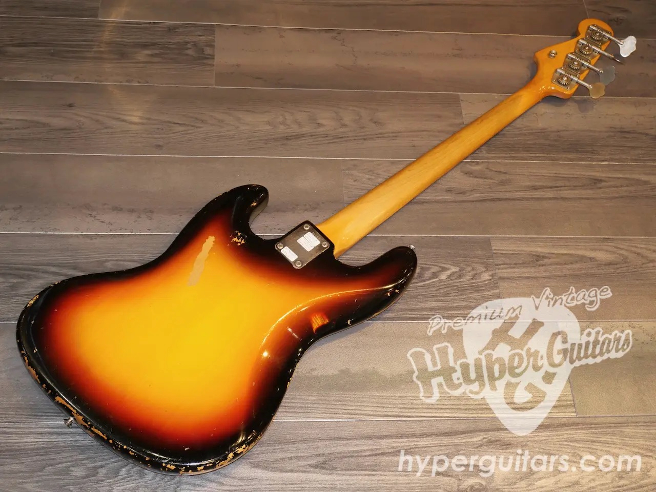 ビンテージ　JAZZ BASS 1962風 Fender '62 Jazz Bass - サンバースト / スラブローズ - ハイパー