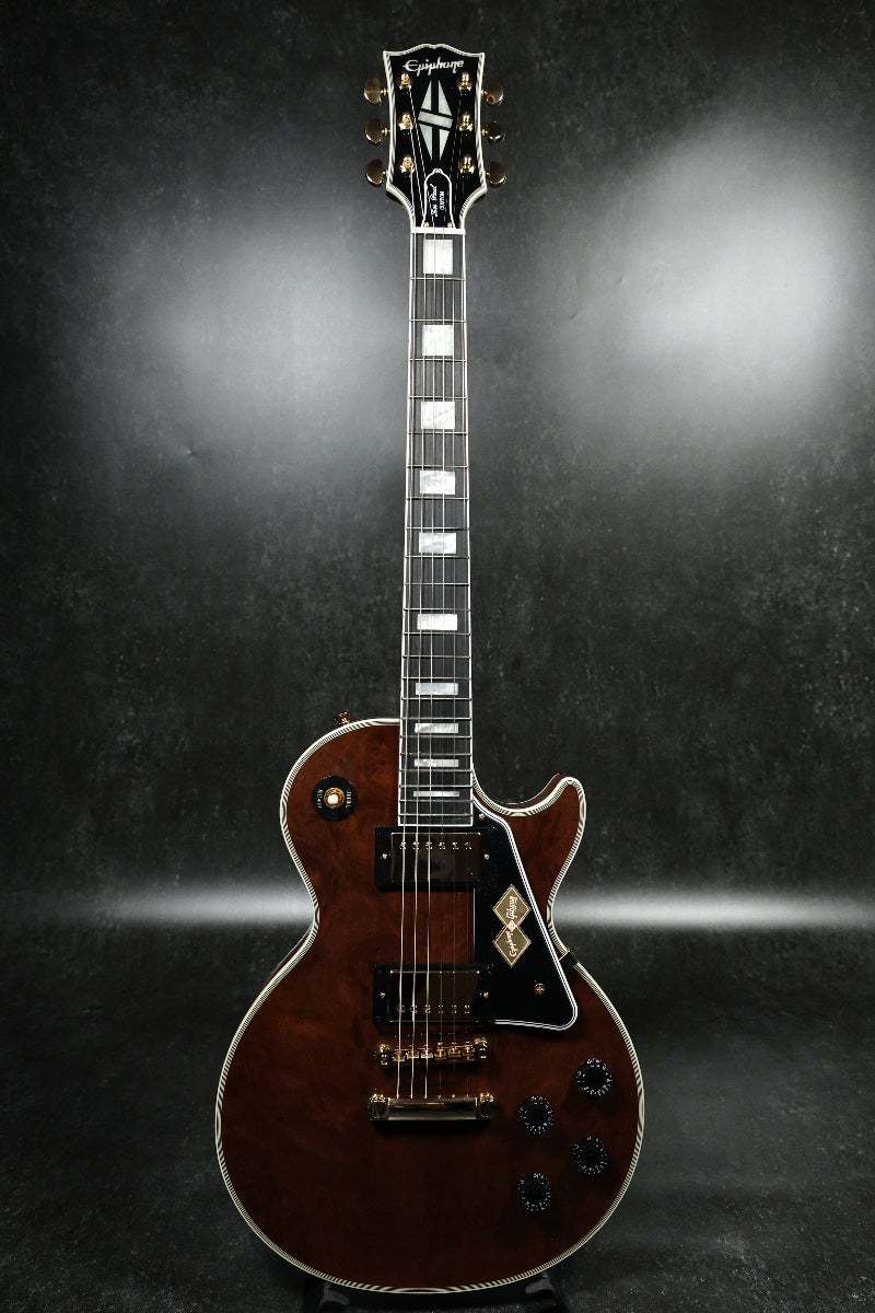 Epiphone Custom Dealer Select Les Paul Custom Figured Walnut