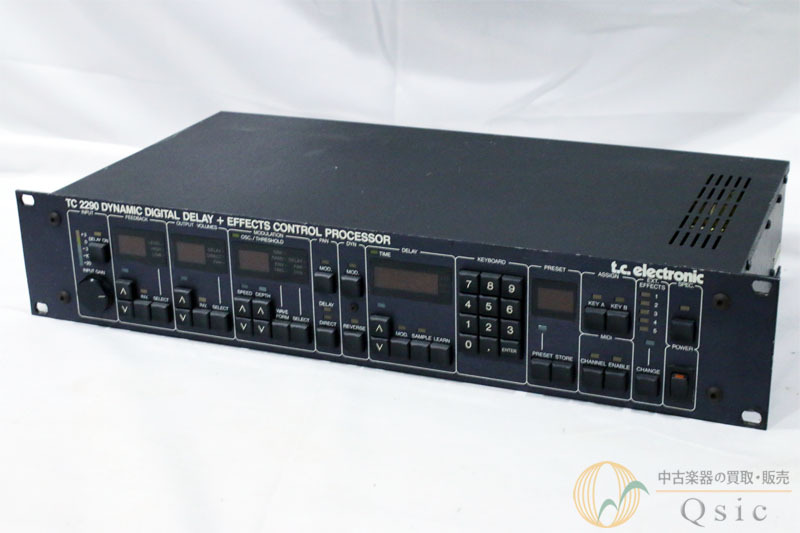⭐︎極美品純正取説有⭐︎完動美品⭐︎世界的名機⭐︎TC-2290 伝説のディレイマシン TC Electronic 2290 P DYNAMIC DIGITAL DELAY - 株式会社エレクトリ