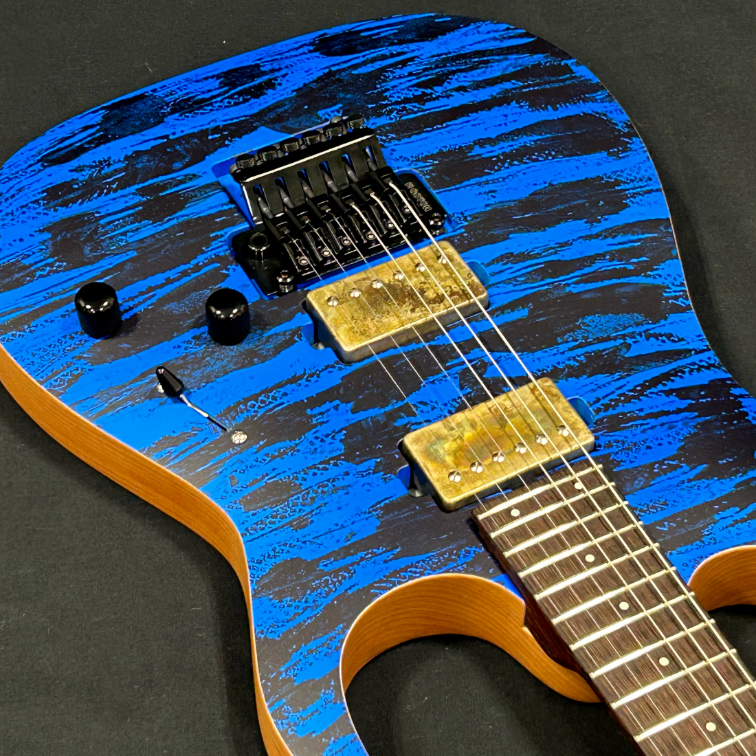 SAITO GUITARS S-624 RBG WWA 2H Royal Blue Granite（新品）【楽器