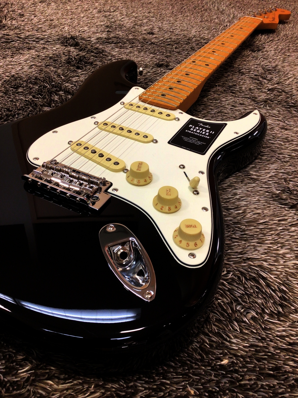 Fender Player II Stratocaster Black / Maple【黒&メイプルの