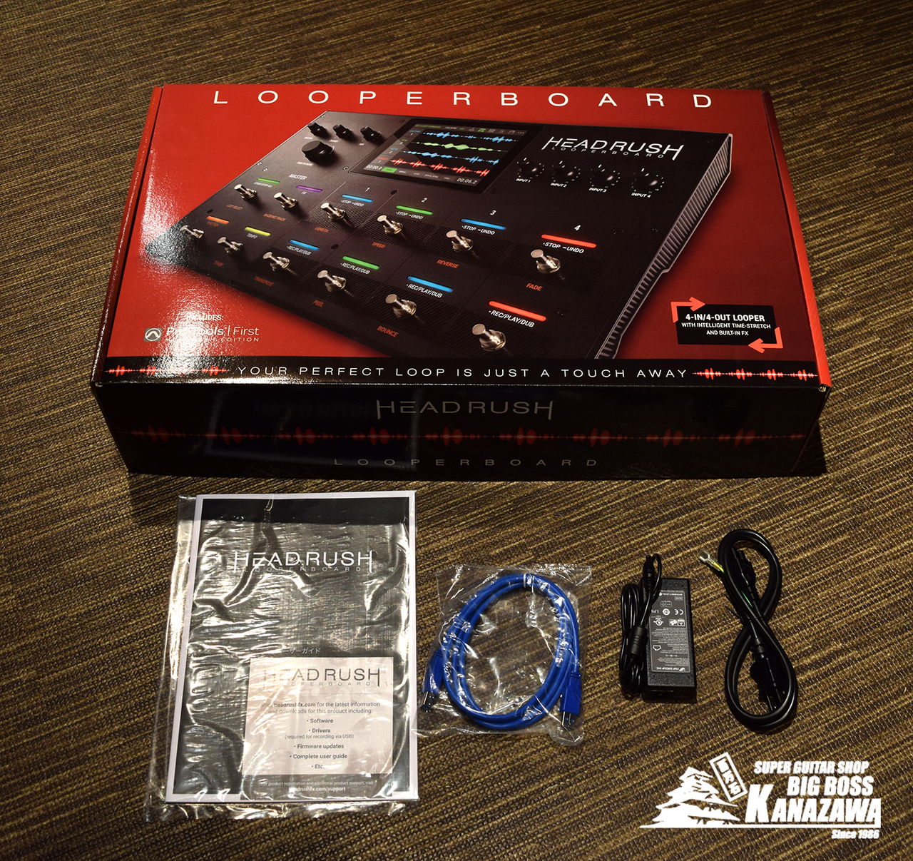 HEADRUSH LOOPER BOARD【即納可!最強のルーパーペダル】（新品/送料