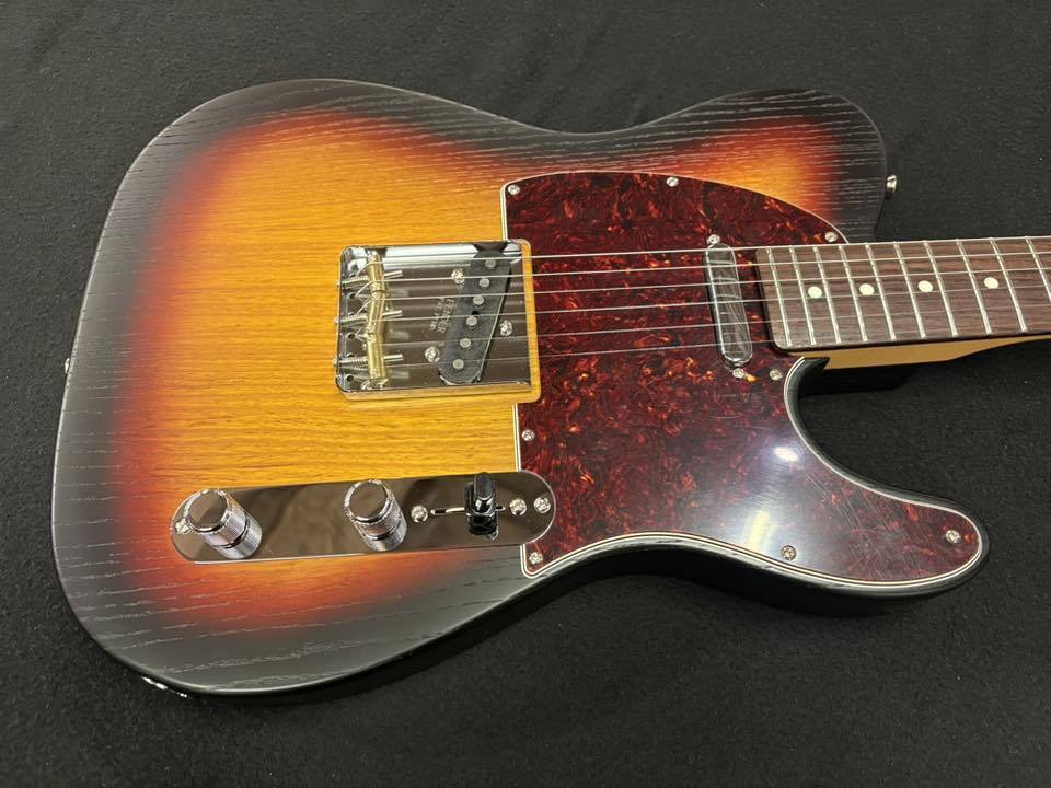 Fender Made in Japan Limited Telecaster Raw Ash 3Tone Sunburst