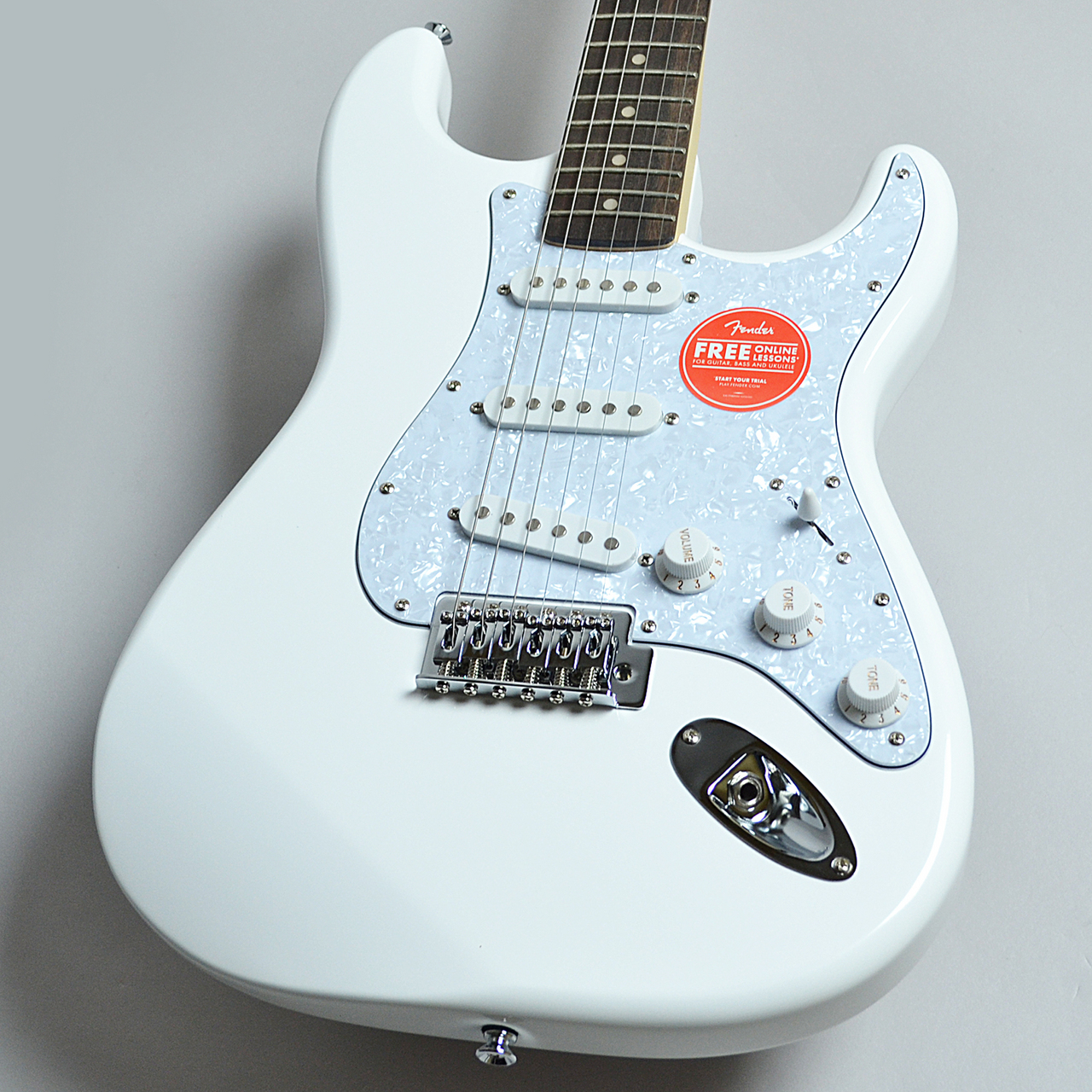 Squier by Fender FSR AFFINITY Stratocaster White Pearl【島村楽器