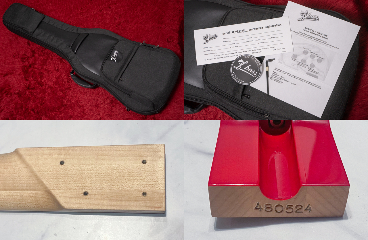 F-bass BN-4 Red 2024 3.675kg #480524【委託品】【GIB横浜】（中古