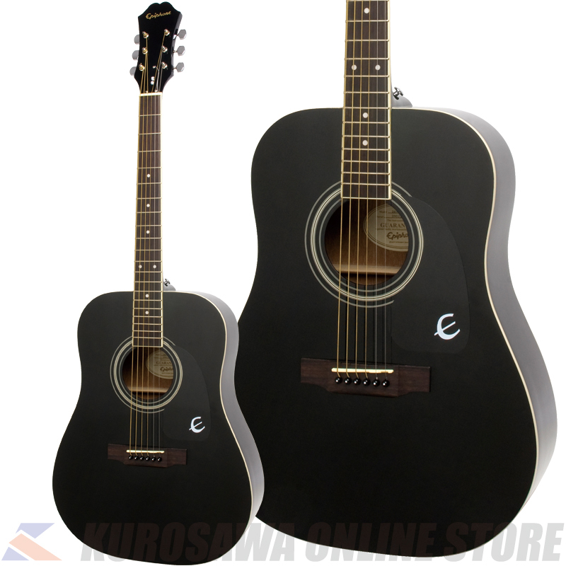 Epiphone Songmaker DR-100 Ebony [EA10EBCH1]【アクセサリーセットプレゼント】【店頭未展示品】【即納可能!】（新品/送料無料）【楽器検索デジマート】