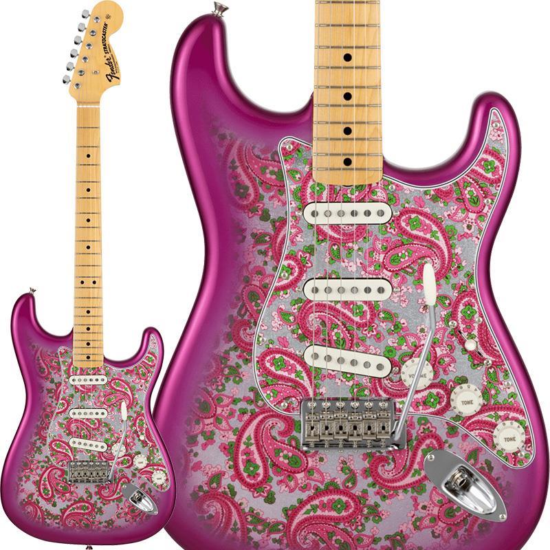 Fender Limited Stratocaster Paisley (Pink Paisley/Maple
