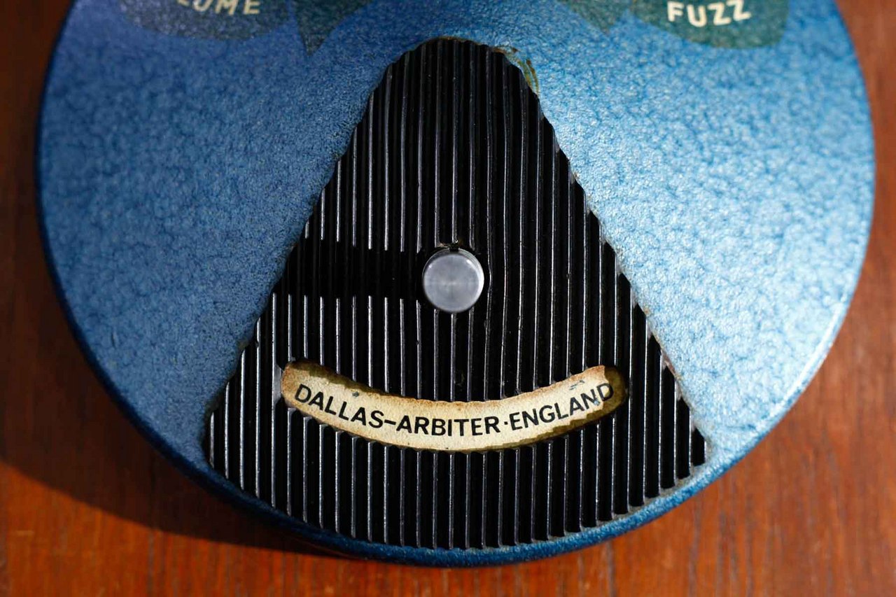dallas arbiter Fuzz Face '72- Hummer Blue Finish（ビンテージ
