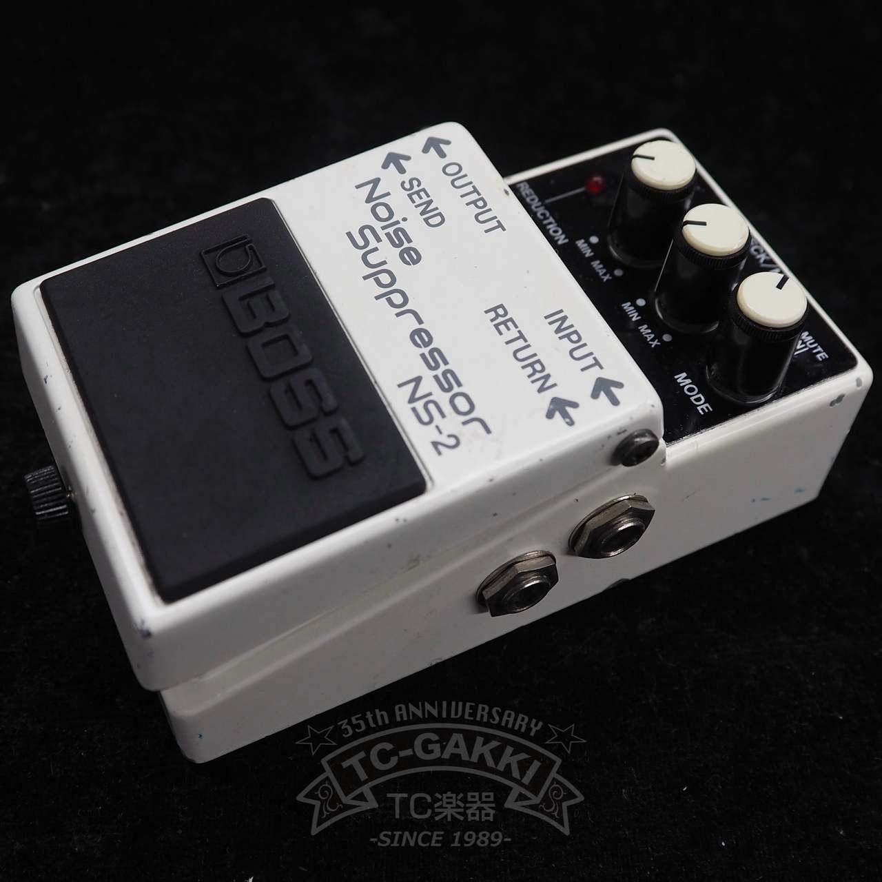 日本製 BOSS NS-2ジョンフルシアンテ BOSS NS-2 Noise Suppressor (JAPAN)（ビンテージ）【楽器検索