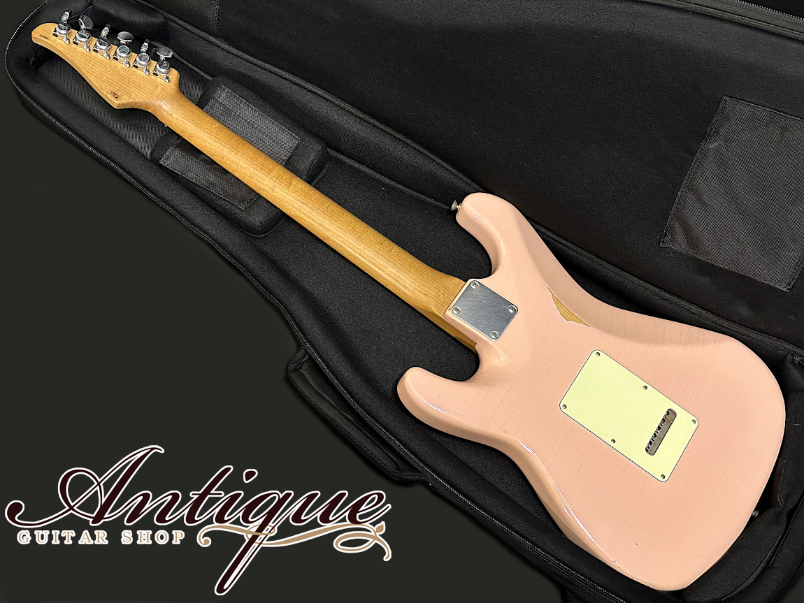 Used Suhr Mateus Asato Signature Classic S Shell Pink Antique