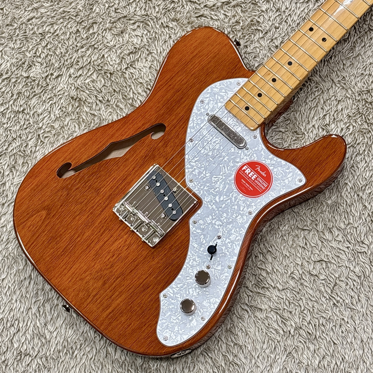 Squier by Fender Classic Vibe '60s Telecaster Thinline Maple