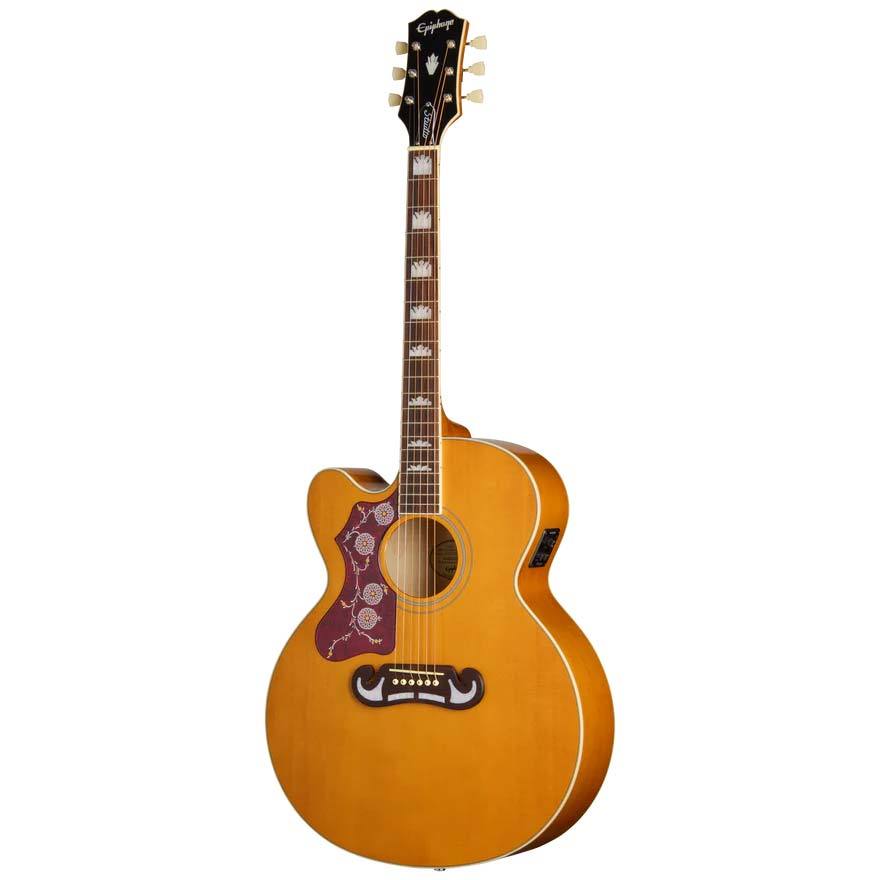 Epiphone J-200 Studio EC Left-Handed Natural アコースティック