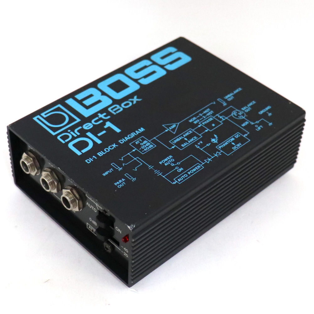 BOSS direct box DI-1　ギターエフェクター　中古美品 BOSS 【中古】 ダイレクトボックス DIボックス BOSS DI-1 Direct