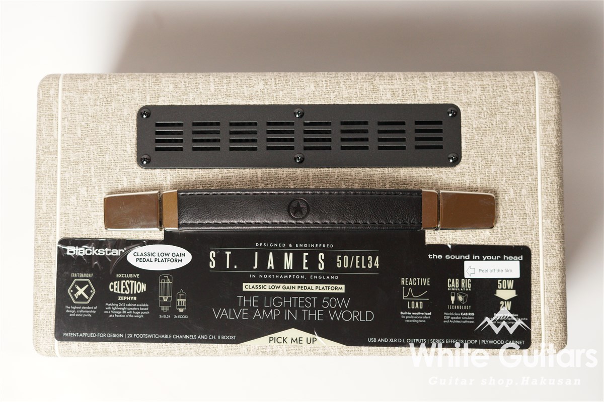 Blackstar St. James 50 EL34 Head（新品/送料無料）【楽器検索