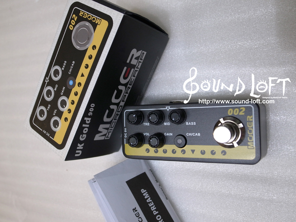 Mooer UK Gold 900 プリアンプ Amazon.co.jp: Mooer UK ゴールド 900 : 楽器・音響機器