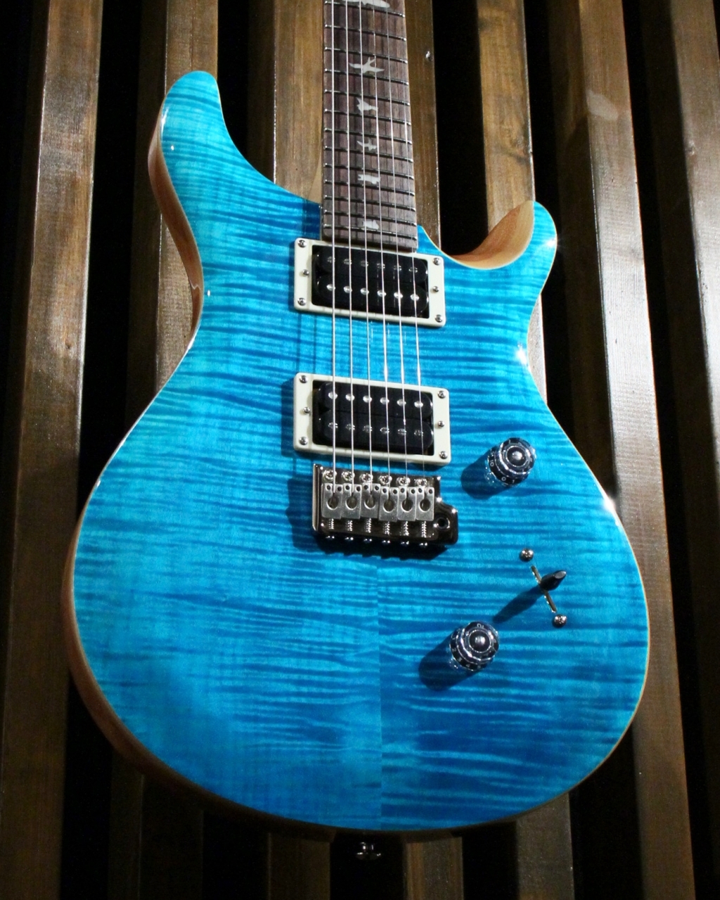 PRS SE Custom24 Blue Matteo Lockingペグ PRS SE Custom24 Blue Matteo Lockingペグ PRS SE Custom24 Blue