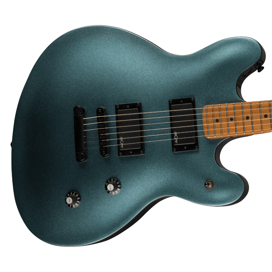 Squier Active Starcaster ガンメタル 美品 Squier by Fender Contemporary Active Starcaster - Gunmetal