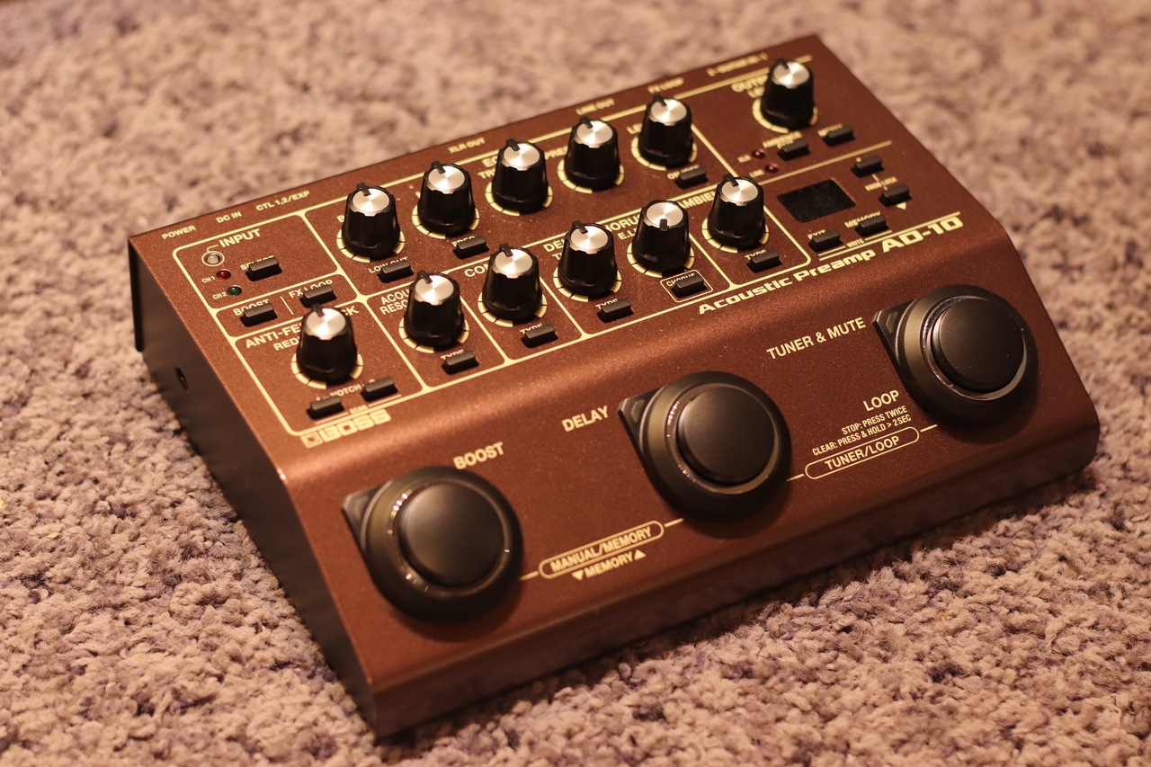 送料無料】BOSS/AD-10 Acoustic Preamp ボス アコースティック