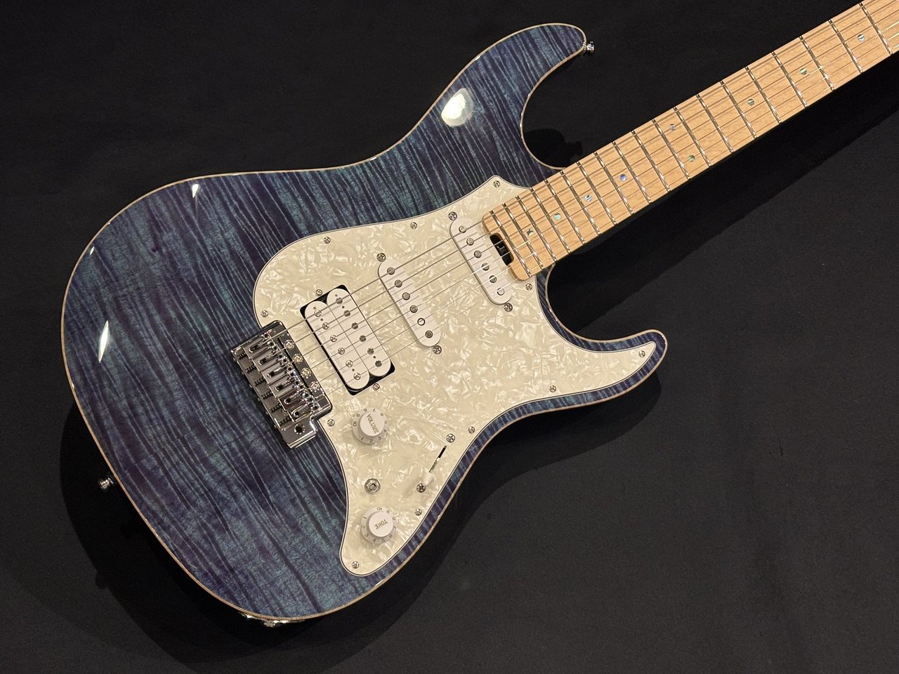 ESP SNAPPER-CTM-FM / Indigo Purple w/Purple Pearl Black（新品/送料