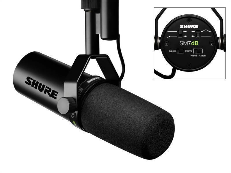Shure SM7dB ◇ プリアンプ内蔵 ダイナミックボーカルマイク
