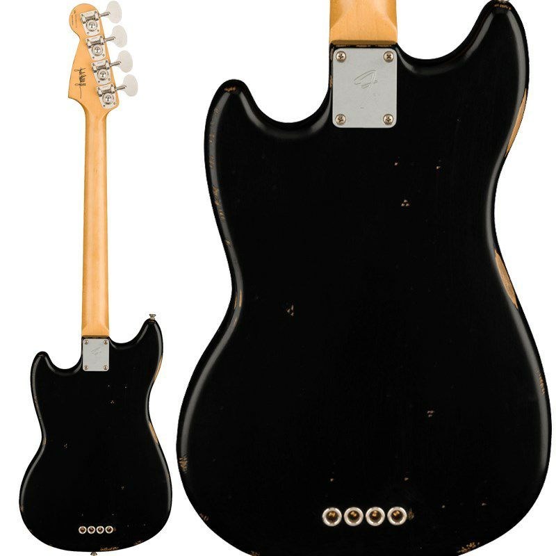 Fender JMJ Road Worn Mustang Bass (BLK) 【値上げ前旧価格品】（新品