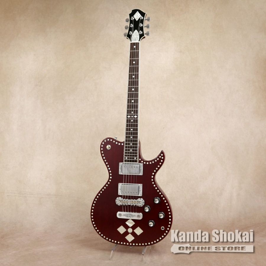 ブランド通販サイト Zemaitis A24SU DC DOT DIAMOND CHR【WEBSHOP在庫】（新品特価 ギター