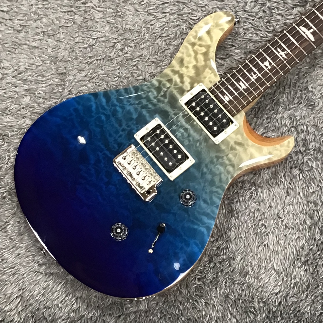 Paul Reed Smith(PRS) SE Custom 24 Quilt Blue Fade 【良杢